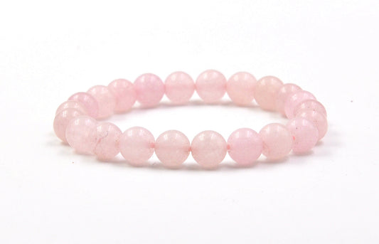 Gemstone Rose Quartz Bracelet